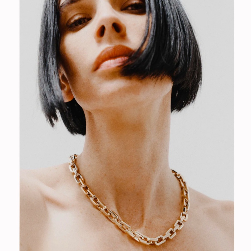 *NEW* EDDIE BORGO SUPRA CHAIN LINK 17” NECKLACE - Picture 2 of 7